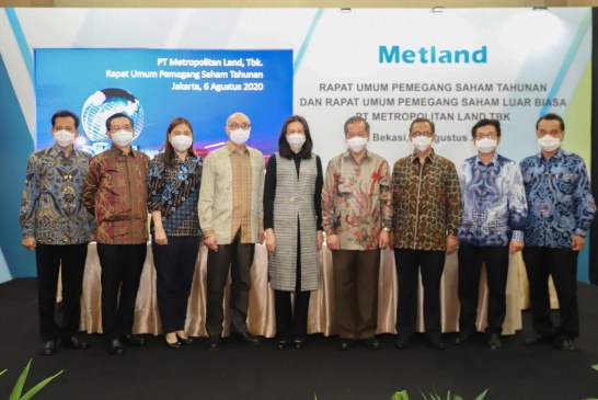 Rangkaian Kegiatan RUPST 2019 Metland : Laba Naik, Perubahan Komisaris sampai Strategi di Tengah Pandemi   