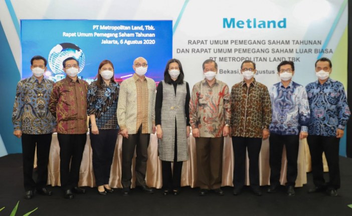 Rangkaian Kegiatan RUPST 2019 Metland : Laba Naik, Perubahan Komisaris sampai Strategi di Tengah Pandemi   